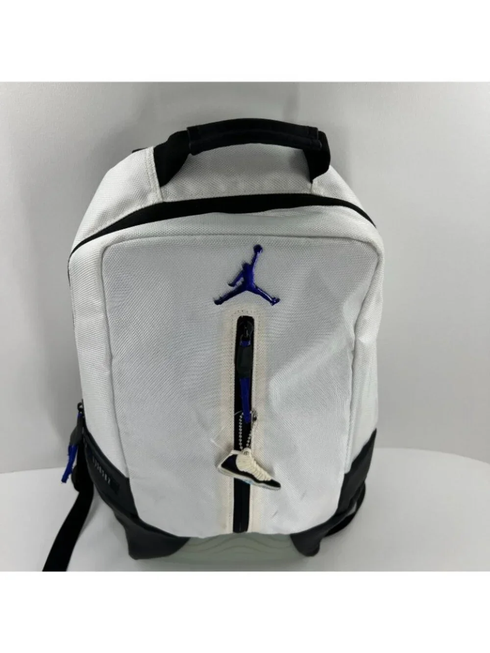 Nike Air Jordan Retro 11 Concord Backpack Men One Size Laptop Sleeve White Black
